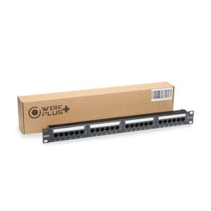 WIREPLUS+ PATCH PANEL 24 PUERTOS CAT6