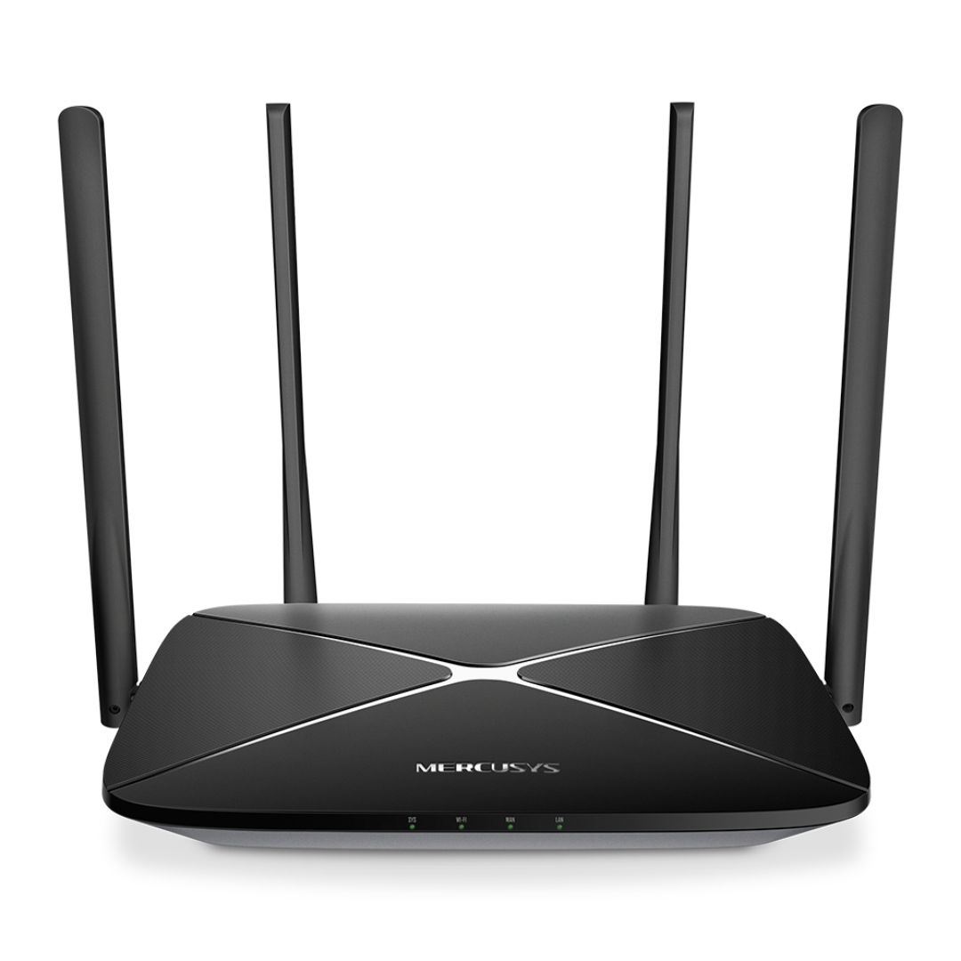 MERCUSYS ROUTER WIFI AC12G DOBLE BANDA DUALBAND GIGABIT AC1300 4 ANTENAS