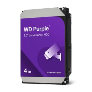 WESTERN DIGITAL DISCO DURO PURPLE 43PURZ 4 TB – SURVEILLANCE – INTERNO – 3.5″ – SATA 6GB/S – 5400 RPM