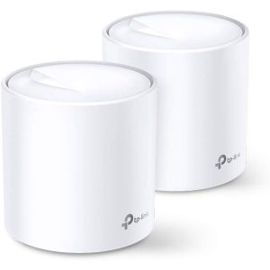 TP-LINK SISTENA WI-FI DECO X60 (2-PACK) AX5400 WIFI6 DUAL BAND GIGABIT
