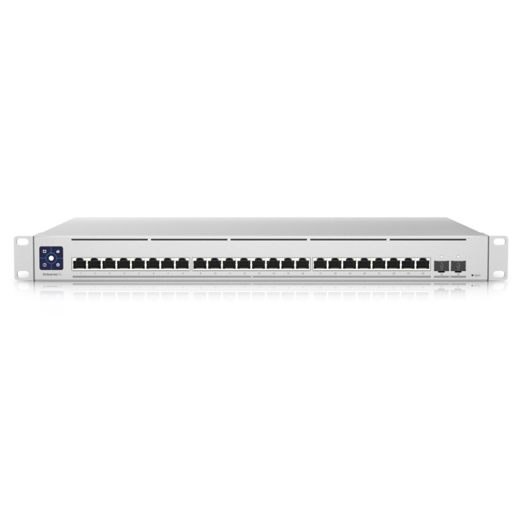 UBIQUITI UNIFI SWITCH EMPRESARIAL CAPA 3 DE 24 PUERTOS 10GBE + 2 PUERTOS 25G SFP28 100W
