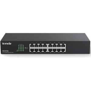 TENDA SWITCH 16 PUERTOS GIGABIT Rackmount (TEG1016D)