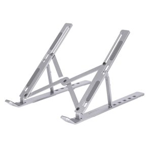 ASTRA BASE METALICA PARA LAPTOP HASTA 15.4″ PLEGABLE SILVER