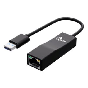 XTECH ADAPTADOR DE RED USB 3.0 MACHO A RJ-45 HEMBRA 28AWG (XTC-376)