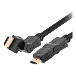 XTECH CABLE HDMI MACHO A HDMI MACHO GIRATORIO Y PIVOTANTE 1,8m (XTC-606)