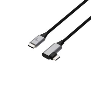 XTECH CABLE CON CONECTOR EN FORMA DE L USB-C MACHO A USB-C MACHO 3 M (XTC-531)