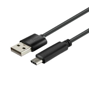 XTECH CABLE CON CONECTOR TIPO C MACHO A USB 2.0A MACHO 1.8M 480MBPS 28AWG (XTC-510)