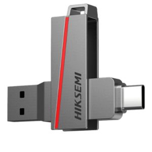 HIKSEMI PENDRIVE HS-USB-E307C 128GB DUAL SLIM USB 3.2