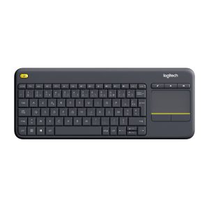 LOGITECH TECLADO K400 PLUS INALAMBRICO C/TOUCHPAD BLUETOOTH NEGRO (920-007123)