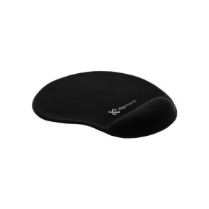 KLIPXTREME MOUSE PAD GEL CON SOPORTE NEGRO (KMP-100B)