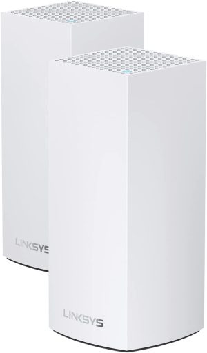 LINKSYS ROUTER ATLAS PRO 6 DUAL BAND VELOP MESH WIFI 6 2 PACK AX5400