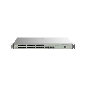 RUIJIE REYEE SWITCH ADMINISTRABLE CAPA 2 24 PUERTOS GIGABIT 4 PUERTOS SFP 1 ADMINISTRACIÓN REMOTA GRATUITA EN LA NUBE RG-NBS3100-24GT4SFP-V2