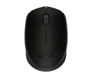 LOGITECH MOUSE M170 WIRELESS BLACK