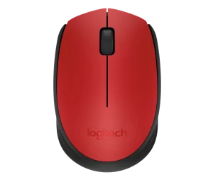 LOGITECH MOUSE M170 WIRELESS RED