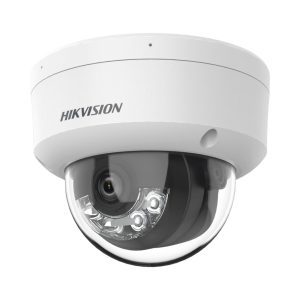 HIKVISION CÁMARA DE RED DOMO FIJA CON LUZ HÍBRIDA INTELIGENTE DE 4 MP DS-2CD1143G2-LIU