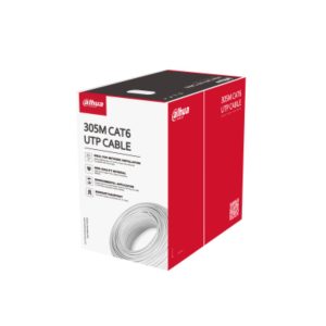 DAHUA CABLE DE RED CAT6 UTP INDOOR 305MTS 100% COBRE DH-PFM920I-6UN-C