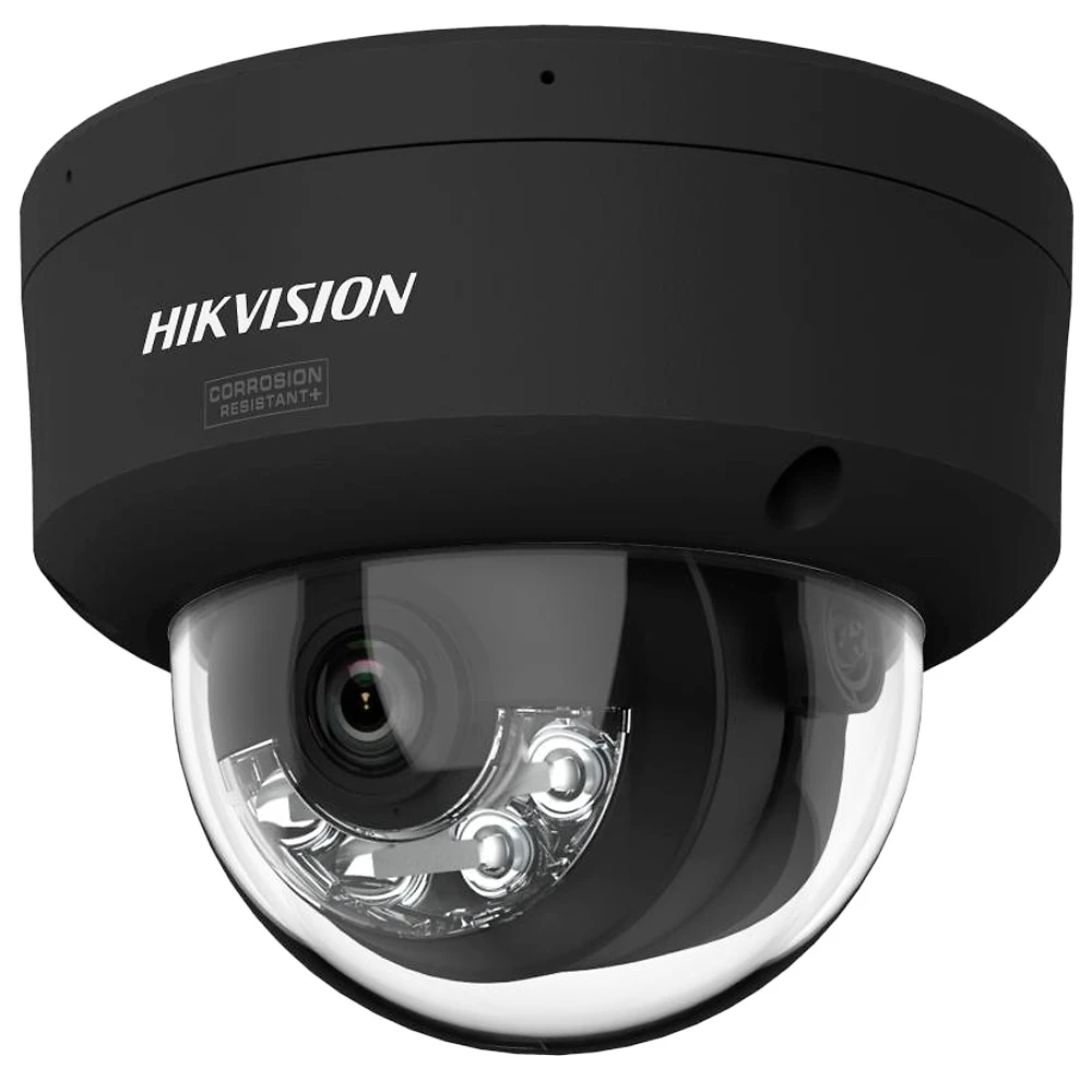 HIKVISION CAMARA TIPO DOMO IP 4MP. DUAL LIGHT + 2 MICRÓFONOS DS-2CD2143G2-LIS2U(Black)