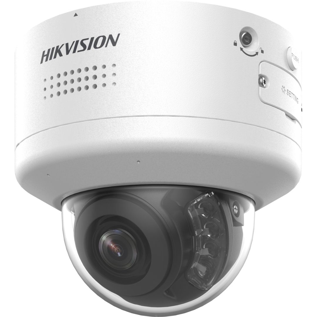HIKVISION CAMARA RECONOCIMIENTO FACIAL IP 8MP 4K 60fps TIPO DOMO IK10 ANTI VANDALICO, IP67 2.8-12MM iDS-2CD7186G2-IZHSY