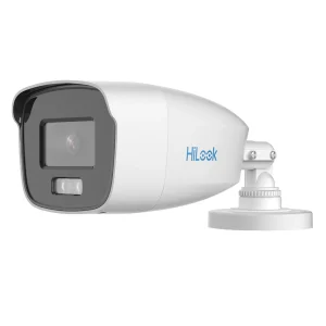 HILOOK CAMARA HD BULLET COLORVU CON AUDIO 1080P [2MP] LENTE 2.8MM [METALICO] THC-B229-MS