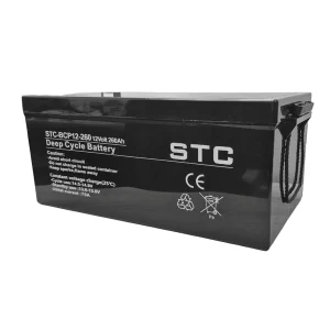 STC BATERIA CICLO PROFUNDO 12V 260AH STC-BCP12260