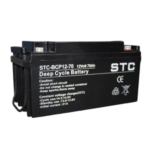 STC BATERIA CICLO PROFUNDO 12V 70AH STC-BCP1270