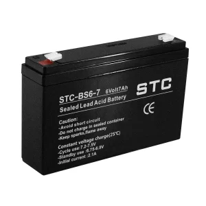 STC BATERIA SELLADA 6V 7AH STC-BS6-7
