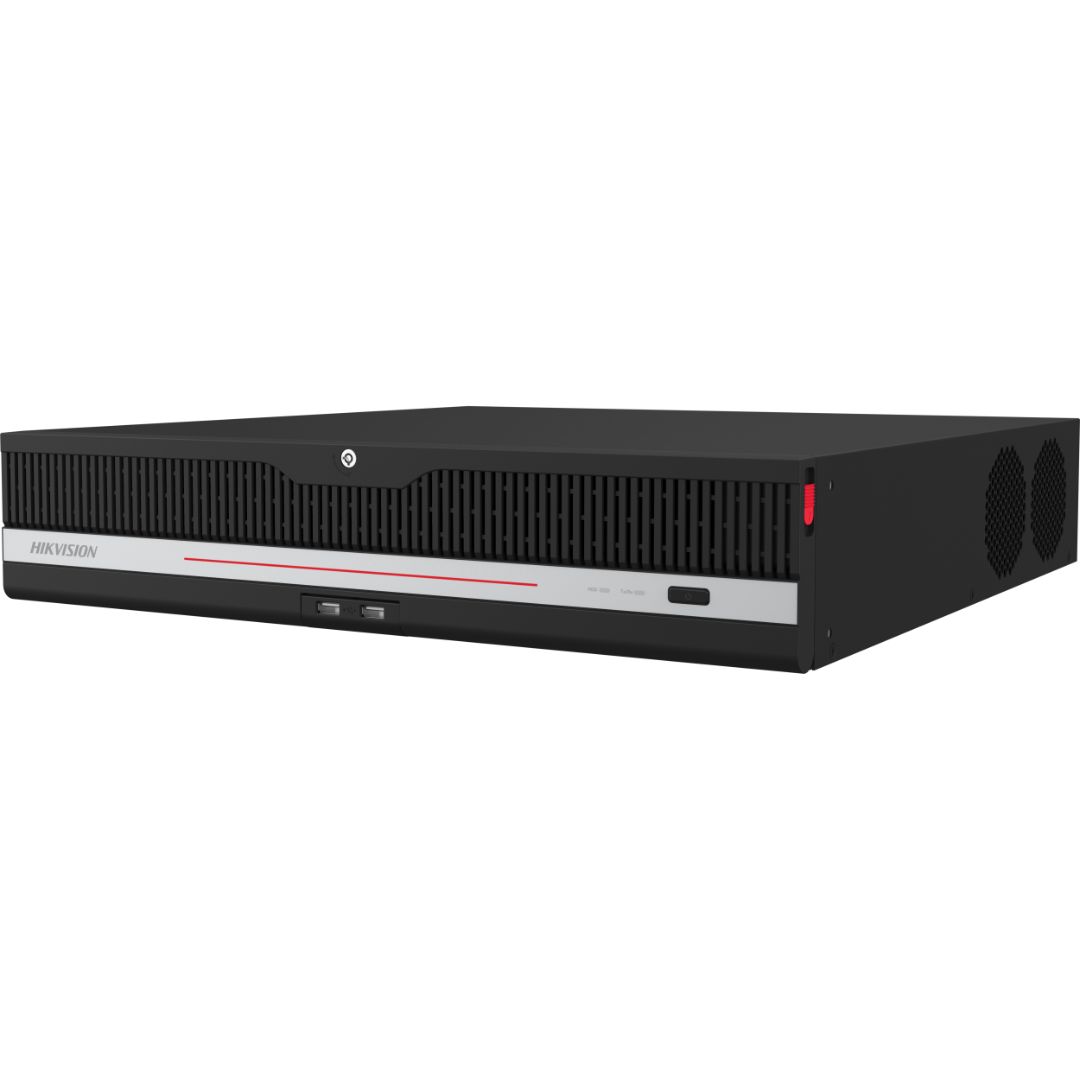 HIKVISION NVR 16 CANALES HASTA 32MP 8K, RECONOCIMIENTO FACIAL 8 SATA HASTA 10TB iDS-9616NXI-M8/X