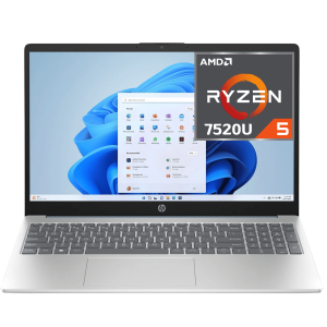 HP 15-FC0256LA NOTEBOOK 15.6″ AMD RYZEN 5 7520U 16GB RAM LPDDR5