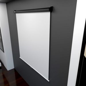 KLIPXTREME PANTALLA DE PROYECCION  MOTORIZADA DE DOBLE PARED DE 100″ (KPS-502)