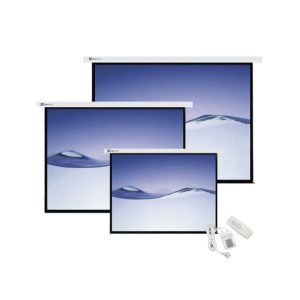 KLIPXTREME PANTALLA DE PROYECCION  MOTORIZADA DE DOBLE PARED DE 100″ (KPS-502)