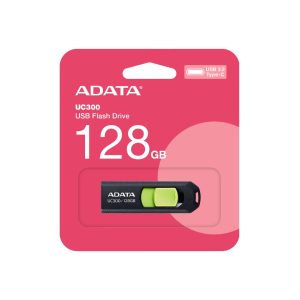ADATA PENDRIVE UC300 128GB USB-C 3.2 GEN1 NEGRO/VERDE ACHO-UC300-128G-RBK/GN