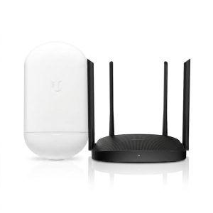 UBIQUITI LOCO 5AC (INCLUYE POE) + HIKVISION WR12GC (COMBO ESPECIAL)