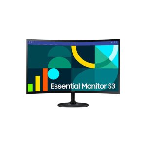 SAMSUNG MONITOR 24″ ESSENTIAL S3 S36GD-FHD CURVED (1920*1080)IPS 100HZ VGA-HDMI