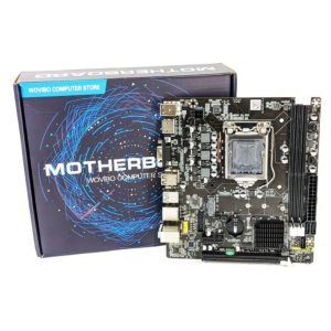 TARJETA MADRE SOCKET 1155 2DA 3RA GENERACION INTEL H61 PLATEADO