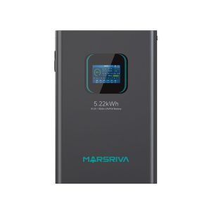 MARSRIVA BATERÍA DE FOSFATO DE HIERRO Y LITIO LIFEPO4 (GRADO A) 5,22 kWh (51,2 V / 102 Ah) MR-LFP48-100-WMD
