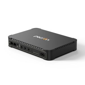 PECRON MINI UPS D39, 36W, CAPACIDAD 38.48Wh (10.400MHA), BATERIA 4 CELDAS, 5V/9V/12V, USB 2.6A
