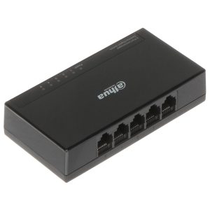 SWITCH DAHUA DH-PFS3005-5GT-L 5 PUERTOS GIGABIT CAPA 2 5V/1A DC