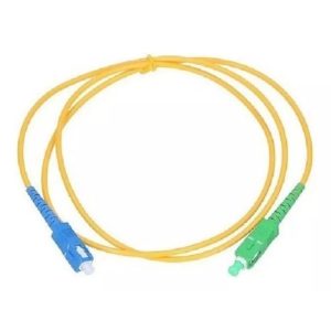 PATCH CORD FIBRA SC/APC  1 METRO VERDE-AZUL